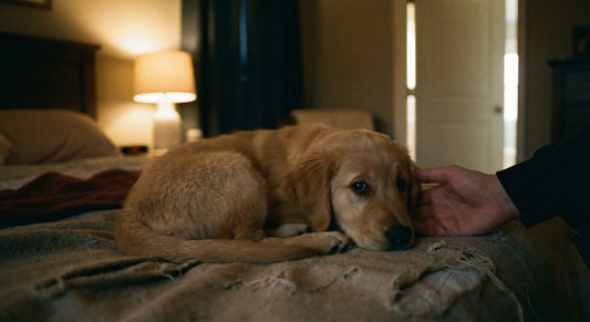 Chiot qui pleure la nuit : comment apaiser ses angoisses et retrouver le sommeil ?