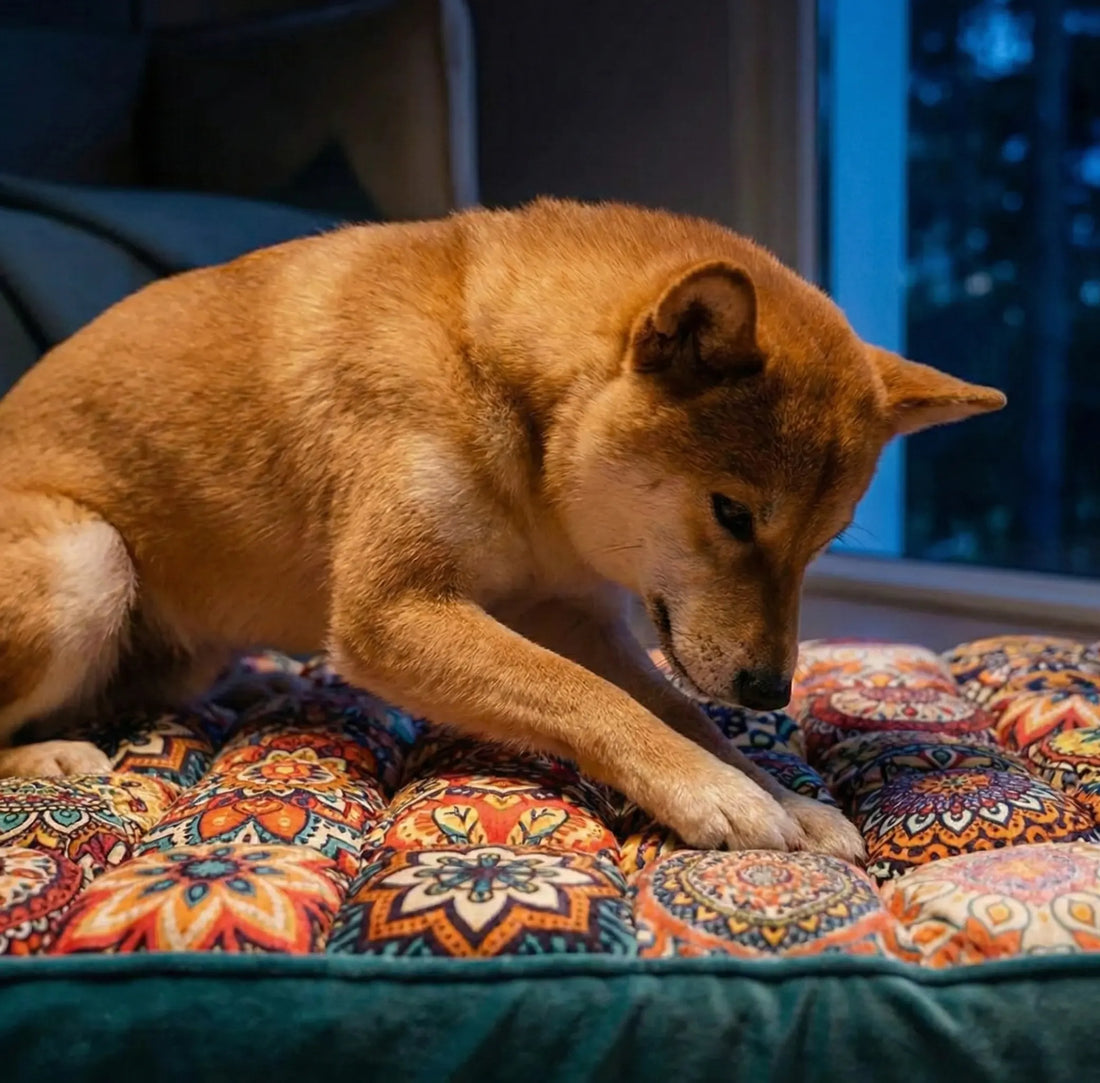 Pourquoi mon chien gratte son panier avant de dormir ? Décryptage d'un rituel ancestral