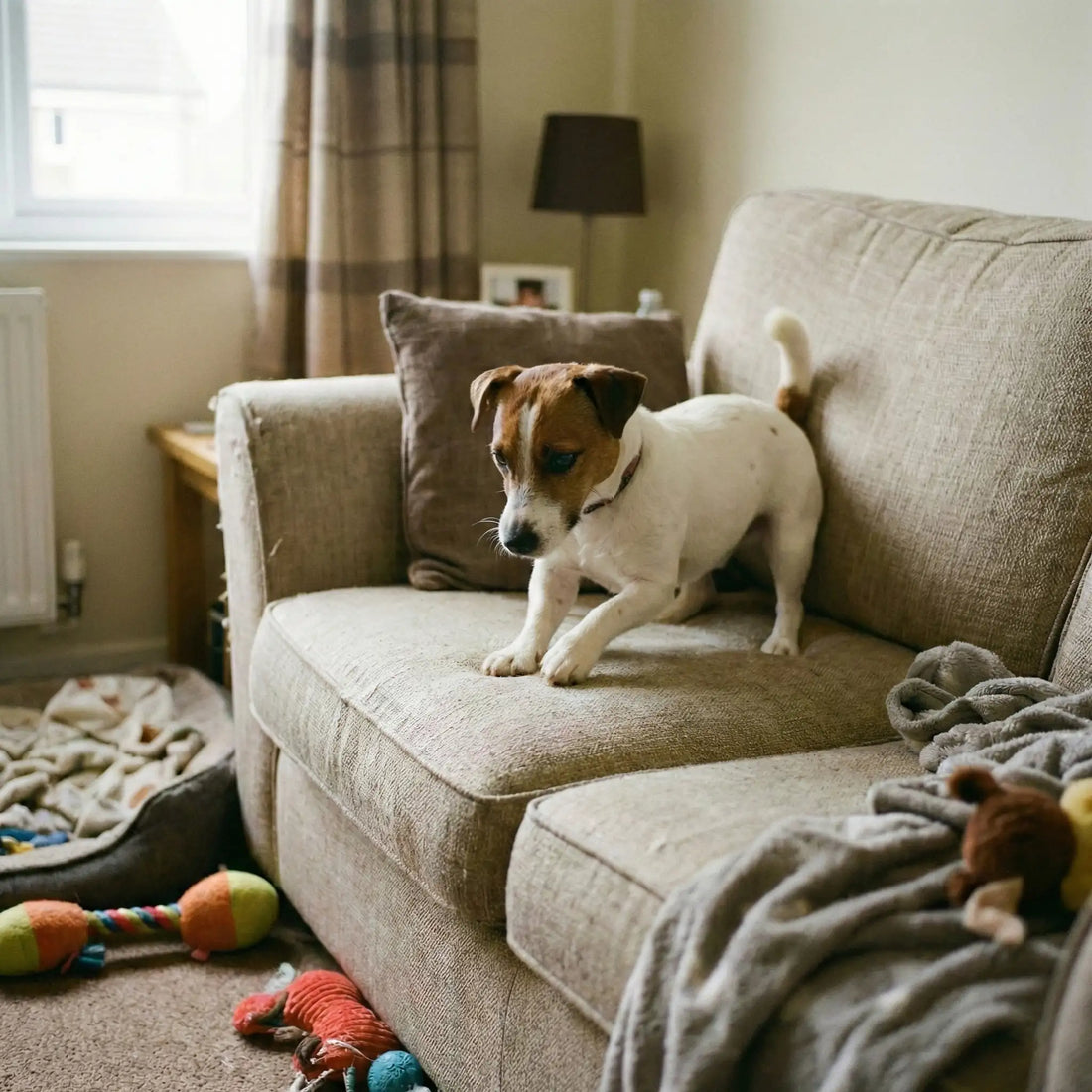 Pourquoi mon chien gratte le canapé : Instinct, frustration ou anxiété ?