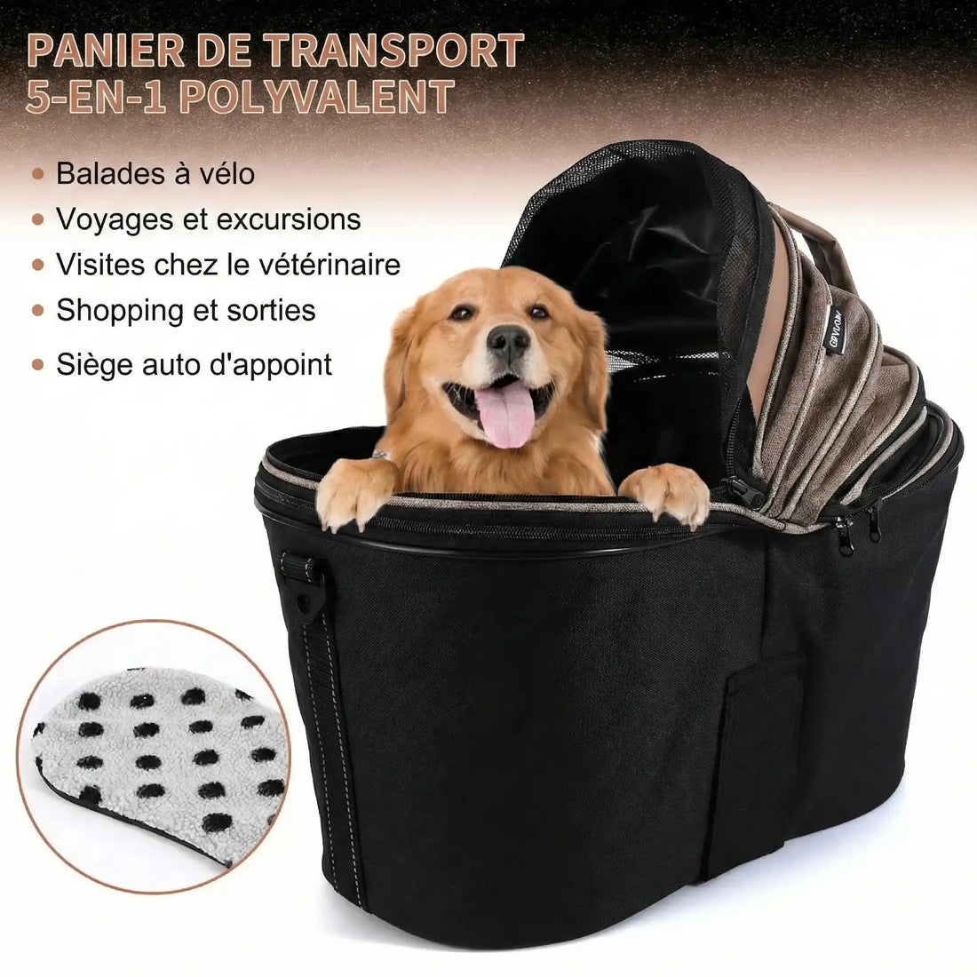 Panier Pour Chien Velo Arriere