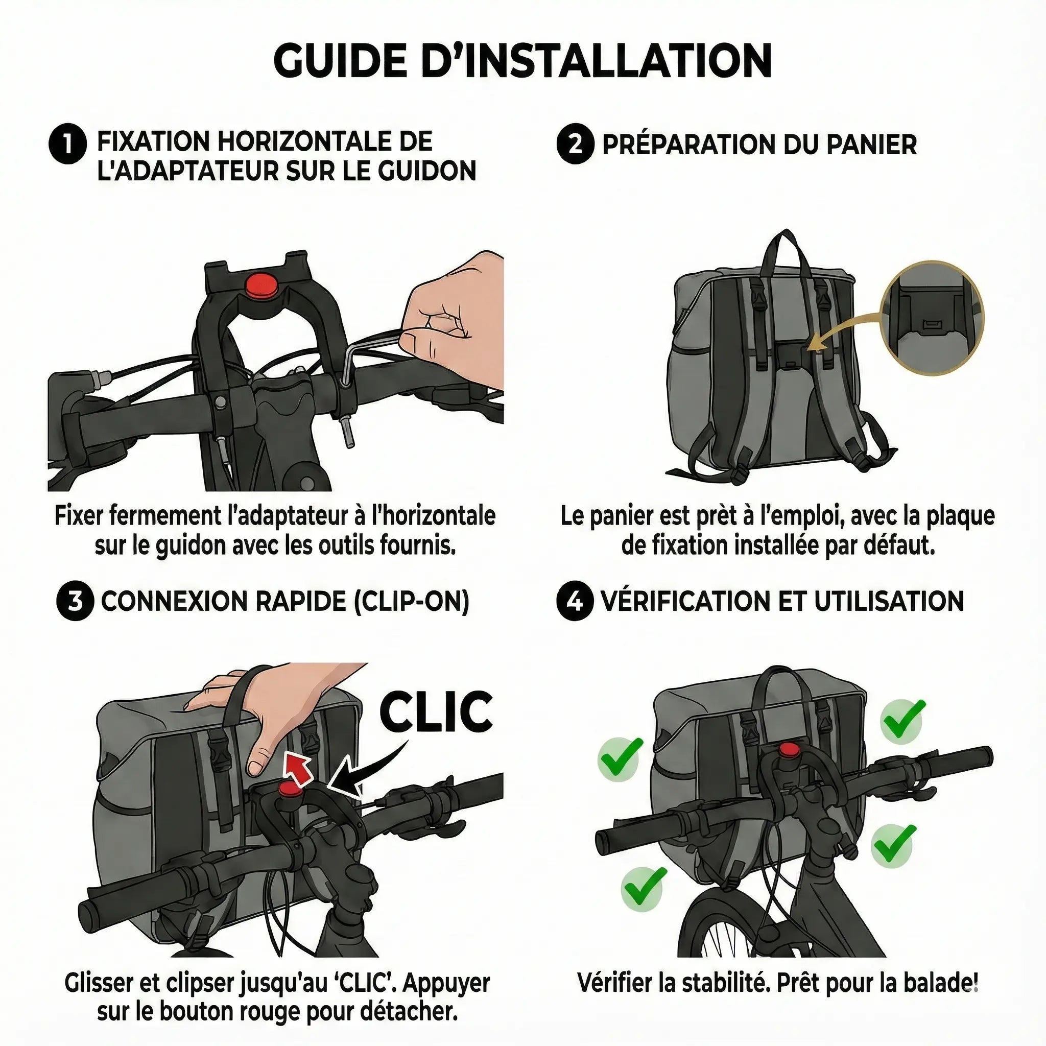 Panier De Vélo Pour Petit Chien