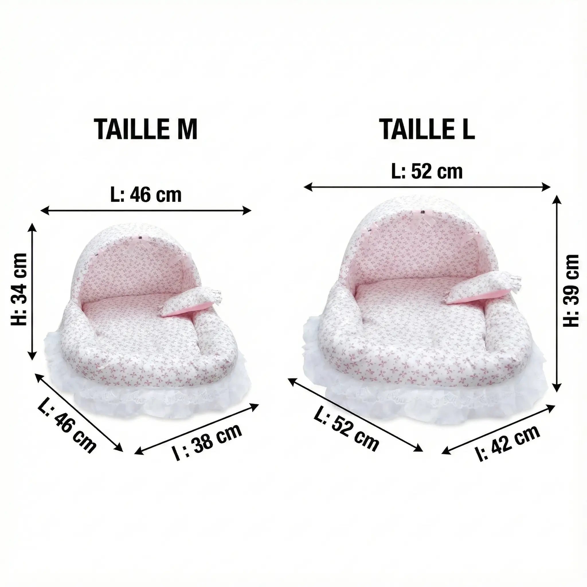 Panier Pour Chien Rose