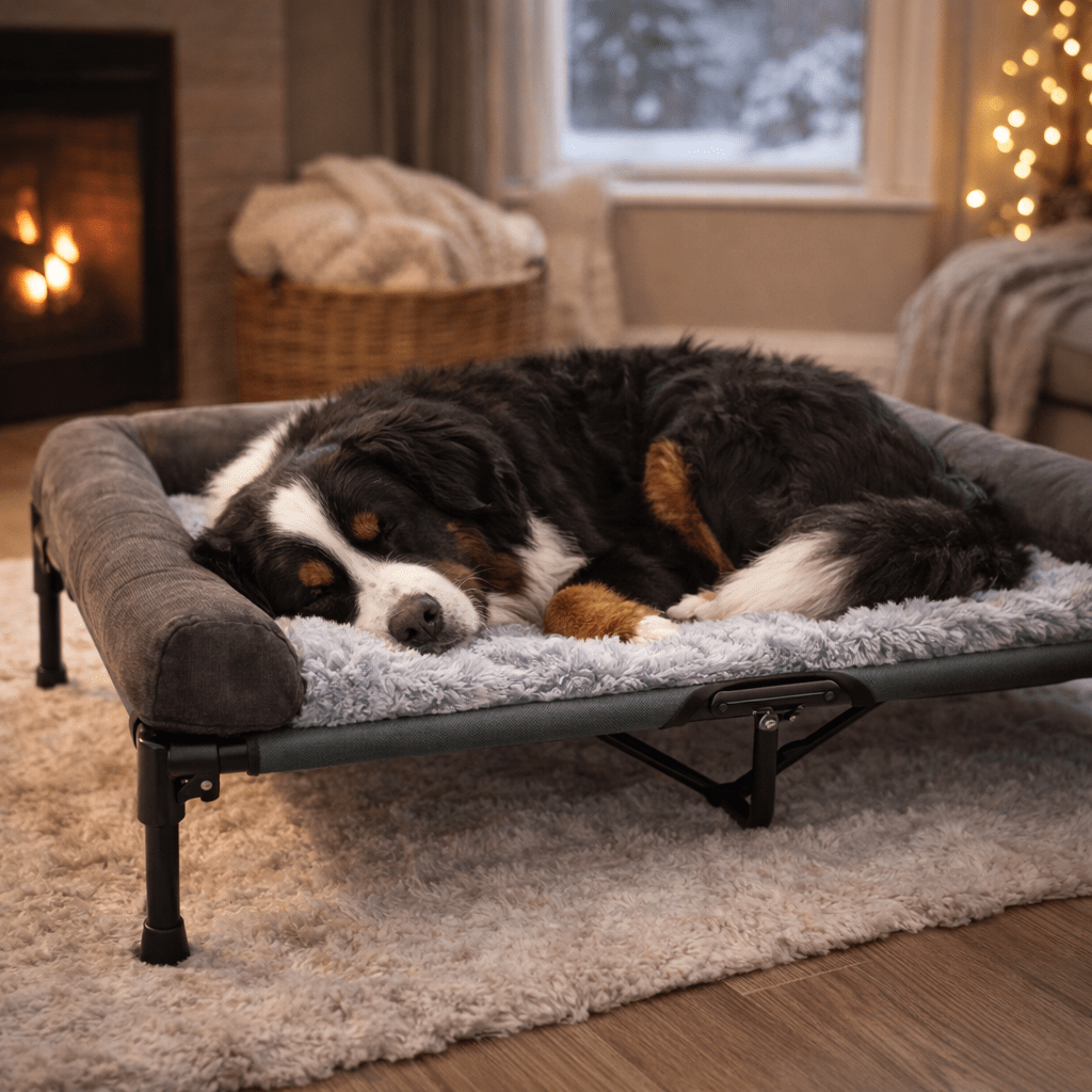 Lit De Camp Pour Chien Rembourré