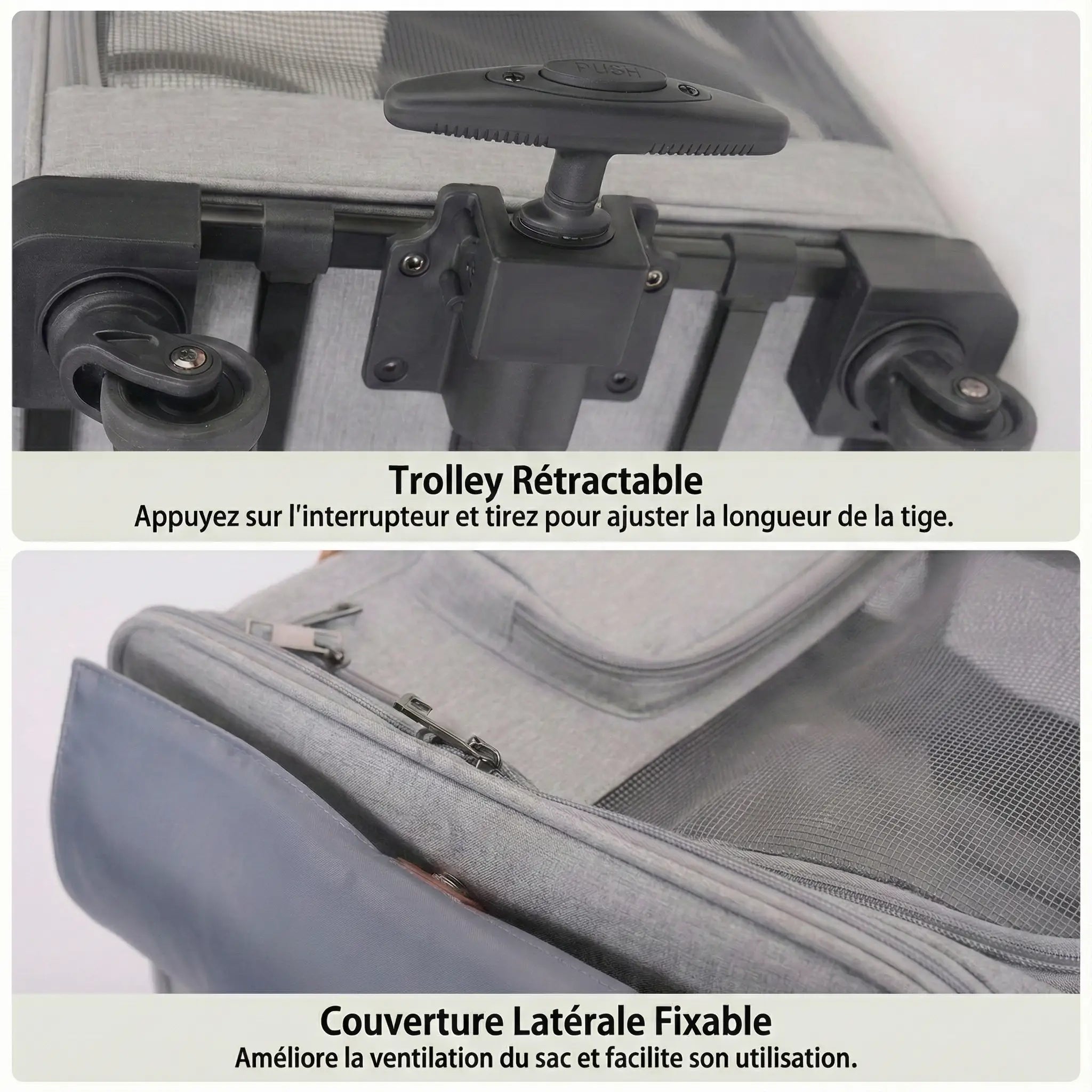 Poussette Pour Chien Pliable