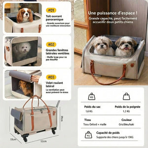 Poussette Pour Chien Pliable